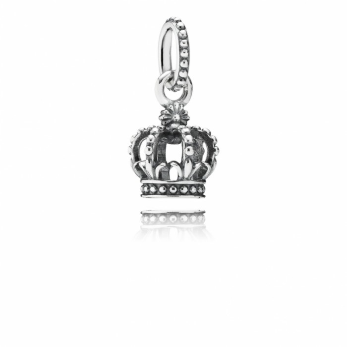 Pandora Charm Noble Splendor Crown Dangle