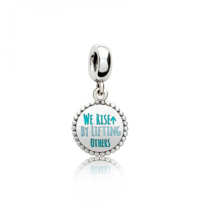 Pandora Charm We Rise By Lifting Others Dangle Mixed Enamel