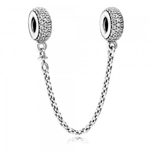 Pandora Bracelet Opulent Heart Love Complete CZ Silver