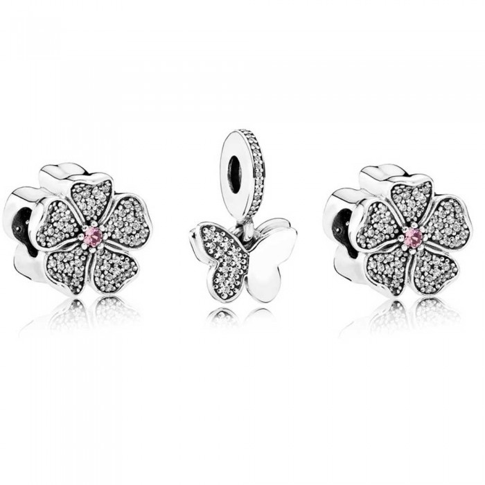Pandora Charm Butterfly Blossom Butterfly